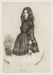 Annie, c.1857-58 (aguafuerte sobre papel)